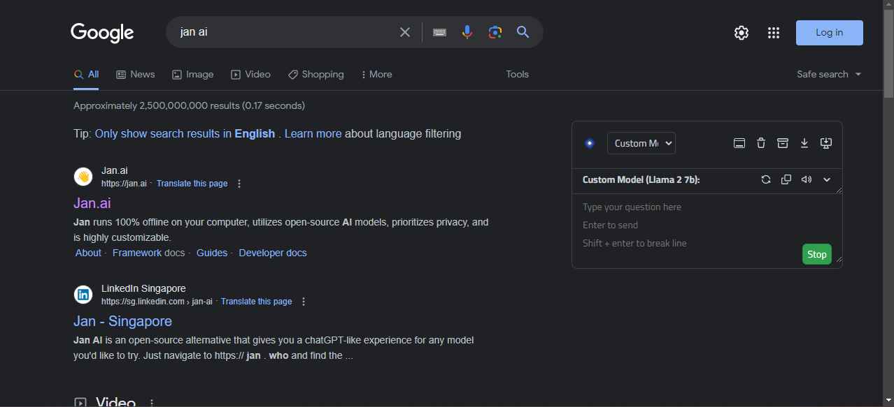 Web browser with chatGPTBox